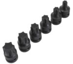 SET KIT CHIAVI BUSSOLA BUSSOLE 1/2" IMPRONTA TORX 6 PZ IMPATTO T55 T100 117sa - immagine 2