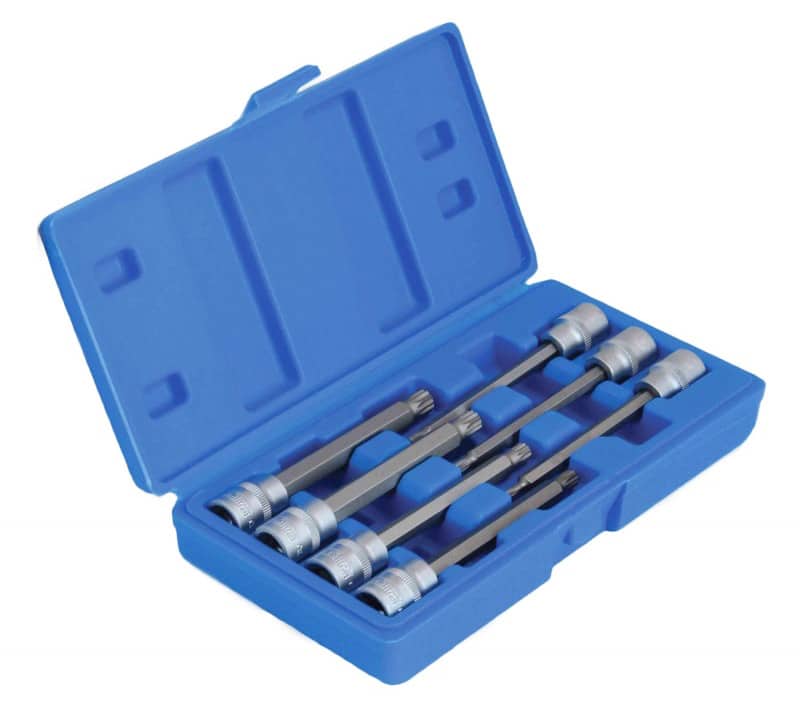 bussole millerighe CHIAVI A BUSSOLA MILLERIGHE XZN LUNGHE PUNTA 110 MM 3/8" BUSSOLE M4 M10 405SA - immagine 1