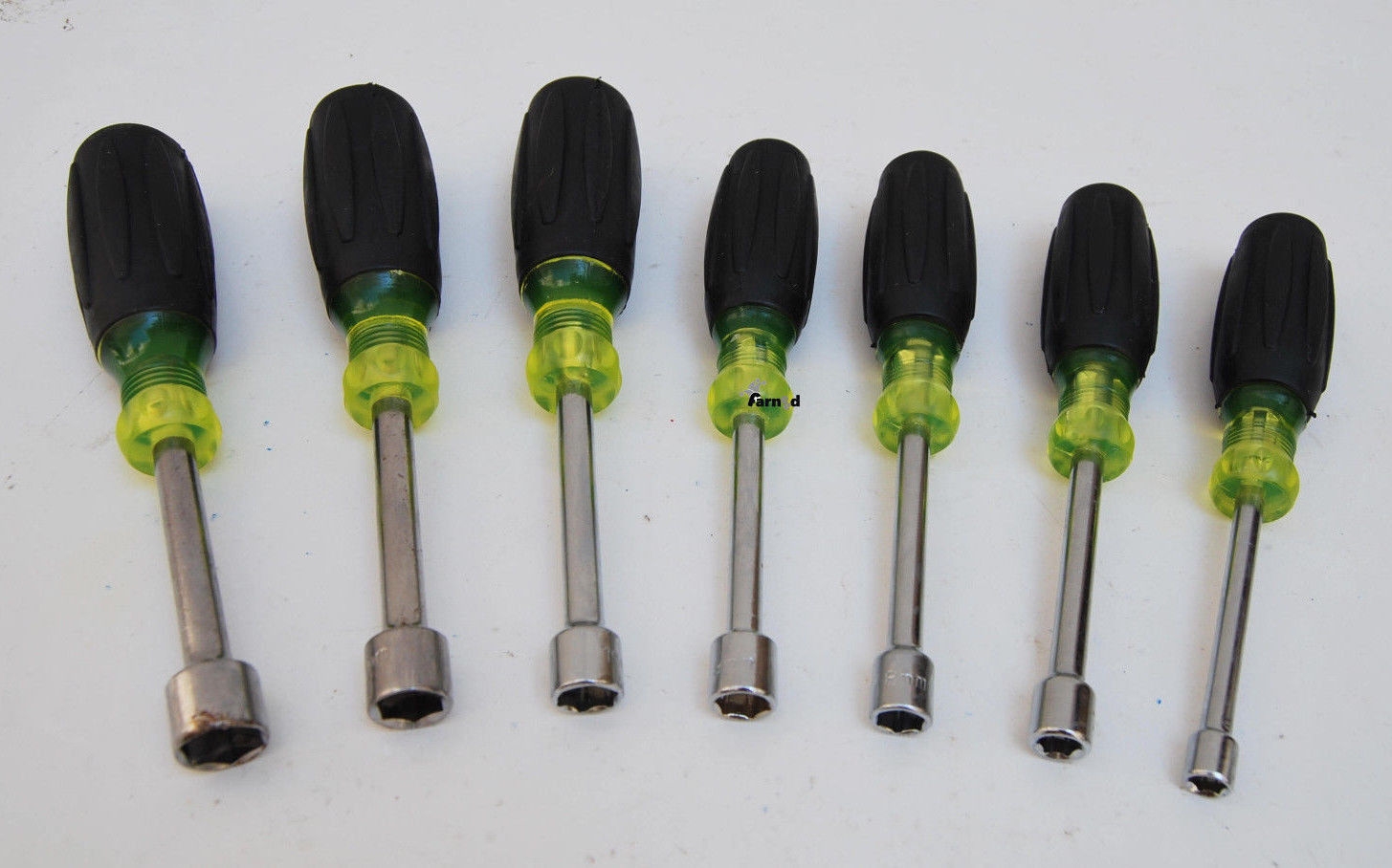 cacc_3.jpg 7 PZ CACCIAVITI A BUSSOLA CACCIAVITE IMPATTO DADI ESAGONALI ERGONOMICI 6-13 mm c - immagine 1