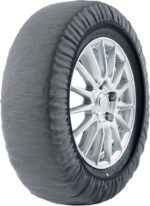 2 pz calze da neve catene in tessuto auto ruote pneumatici XL omologate EN 16662-1 266df - immagine 3