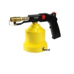 Bruciatore Bunsen a cartuccia a Gas Fiamma Ossidrica Cannello piezo saldatore - immagine 2