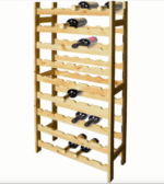 CANTINETTA CANTINA PORTABOTTIGLIE IN LEGNO VINO 54 POSTI PORTA BOTTIGLIE 867d - immagine 2