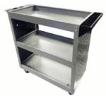 CARRELLO 3 RIPIANI PORTA ATTREZZI UTENSILI 300 kg 4 RUOTE OFFICINA GARAGE 983sa