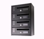 CASSETTA POSTALE CONDOMINIALE POSTA BUCA LETTERE 4 POSTI CASA CONDOMINIO 742 - immagine 2