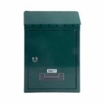 CASSETTA BUCA POSTALE LETTERE POSTA FERRO CASA ESTERNO VERDE 961vit