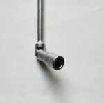 CHIAVE A T SNODATA SNODO LUNGA BUSSOLE BUSSOLA CANDELA CANDELETTE CANDELE 9 MM - immagine 3