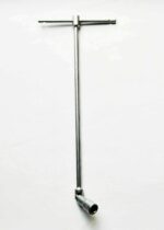 CHIAVE A T SNODATA SNODO LUNGA BUSSOLE BUSSOLA CANDELA CANDELETTE CANDELE 9 MM - immagine 2