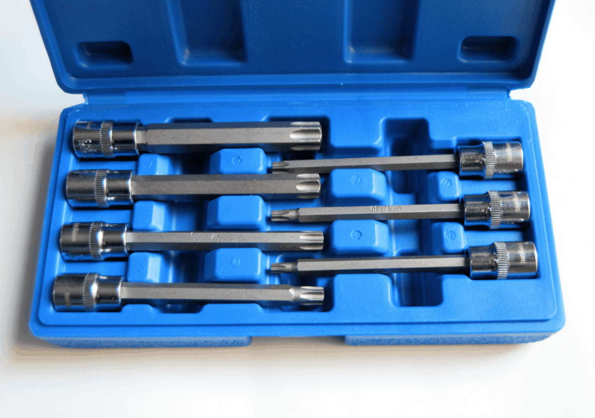 CHIAVI A BUSSOLA MILLERIGHE XZN LUNGHE PUNTA 110 MM 3/8" BUSSOLE M4 M10 405SA - immagine 3