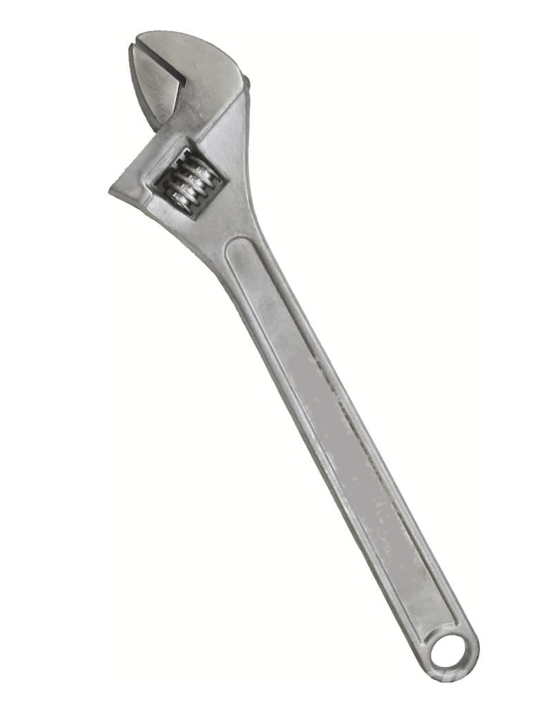 chiave inglese CHIAVE INGLESE REGOLABILE A RULLINO 18" 450 MM APERTURA 0 - 50 MM CHIAVI HO - immagine 1