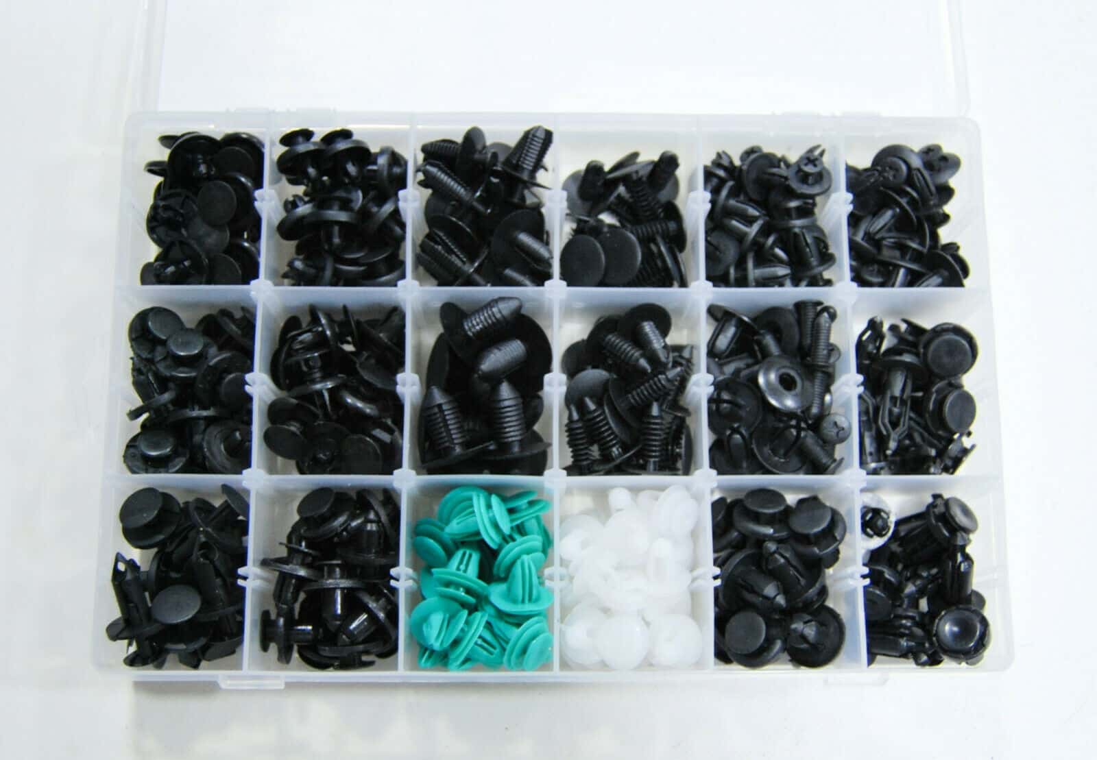 clip1.jpg CLIP FERMI FISSAGGIO 299 PZ CARROZZERIA PARAURTI PANNELLI RIVETTI TOYOTA HONDA 888 - immagine 1