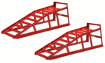 Coppia rampe antiscivolo rampa sollevamento riparazione auto supporto garage 2 ton 800mm 748to