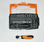 KIT BUSSOLE BUSSOLOTTI 25 PZ MINI CRICCHETTO 1/4" INSERTI TORX ESAGONALI 926 HOT