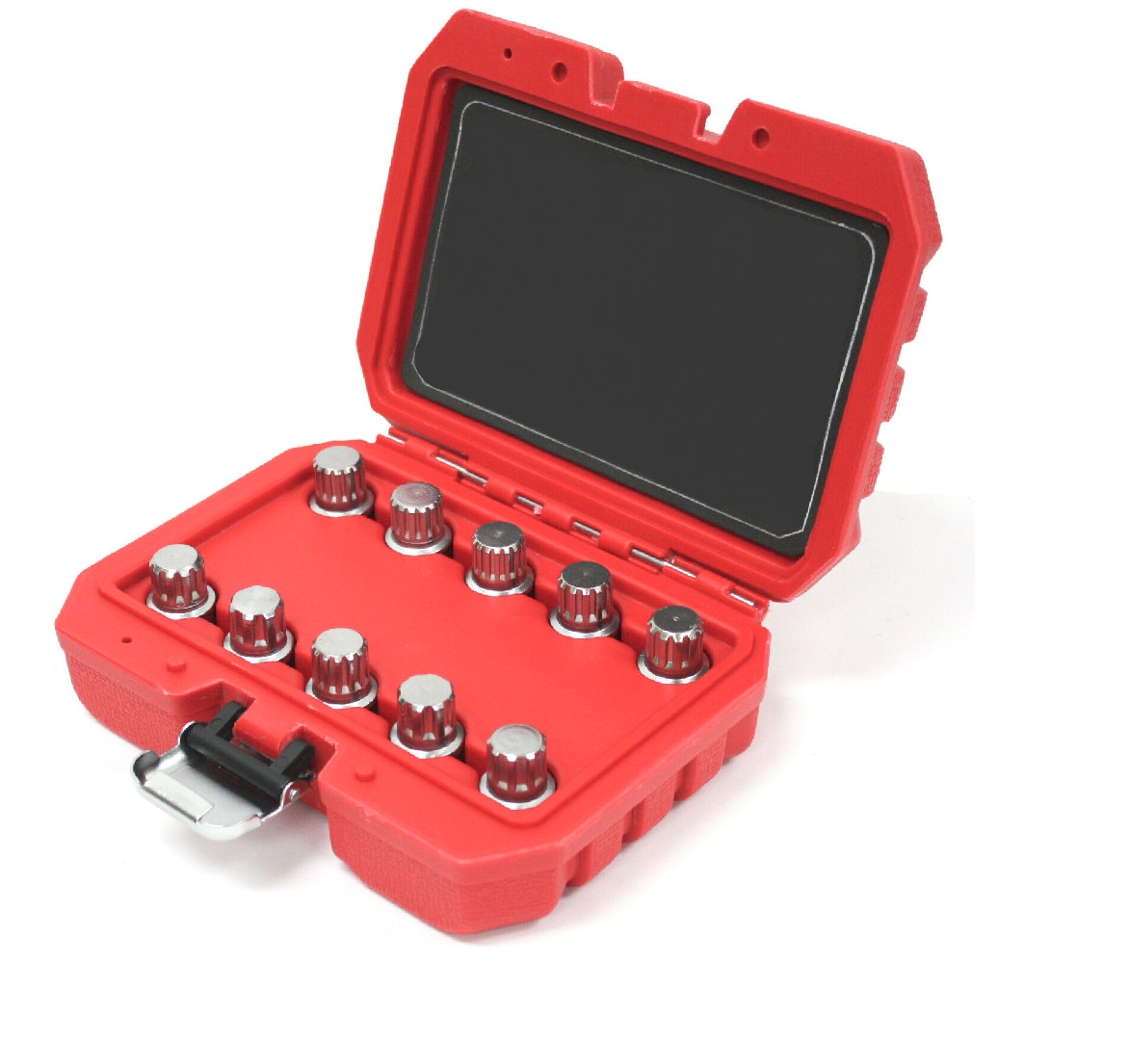 dad1.jpg KIT BUSSOLE 10 PZ DADI BLOCCAGGIO CERCHI ANTIFURTO AUTOBLOCCANTI RUOTE BMW 539 - immagine 1