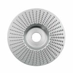 DISCO SMERIGLIATRICE ANGOLARE RASPA LEVIGATURA INTAGLIO LEGNO MOLA 123 MM 228 - immagine 3