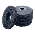 KIT 5 DISCO DISCHI 115 MM SMERIGLIATRICE FLEX PULIZIA ACCIAIO FERRO RUGGINE 012x