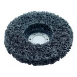 KIT 5 DISCO DISCHI 115 MM SMERIGLIATRICE FLEX PULIZIA ACCIAIO FERRO RUGGINE 012x - immagine 2