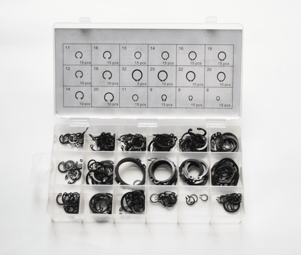 dsc_0606.png ANELLI 300 PZ TENUTA ESTERNA GIUNTI MOLLE FERMI ANELLO SICUREZZA SEEGER 805to - immagine 1