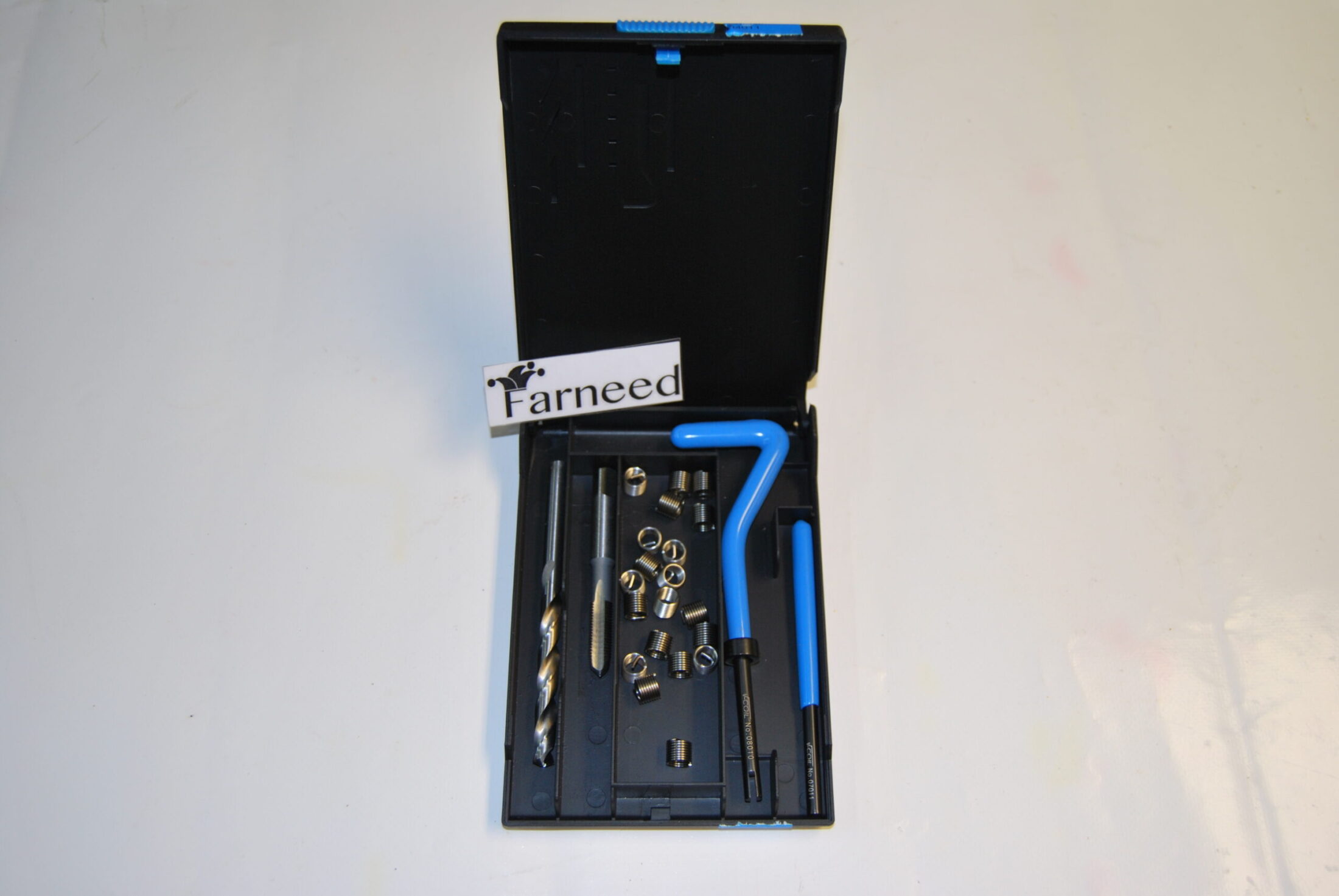 dsc_7589.jpg KIT M6X1 20 PEZZI ELICOIDI RIPRISTINA RIPARAZIONE FILETTI ROVINATI BGS V-COIL - immagine 1