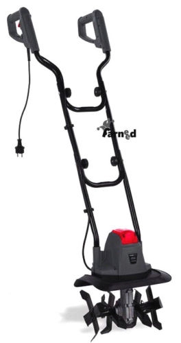 elettr_1.jpg MOTOZAPPA MOTOCOLTIVATORE 1050 W ELETTROZAPPA GIARDINO BARRA TIMONE 320 mm PW - immagine 1