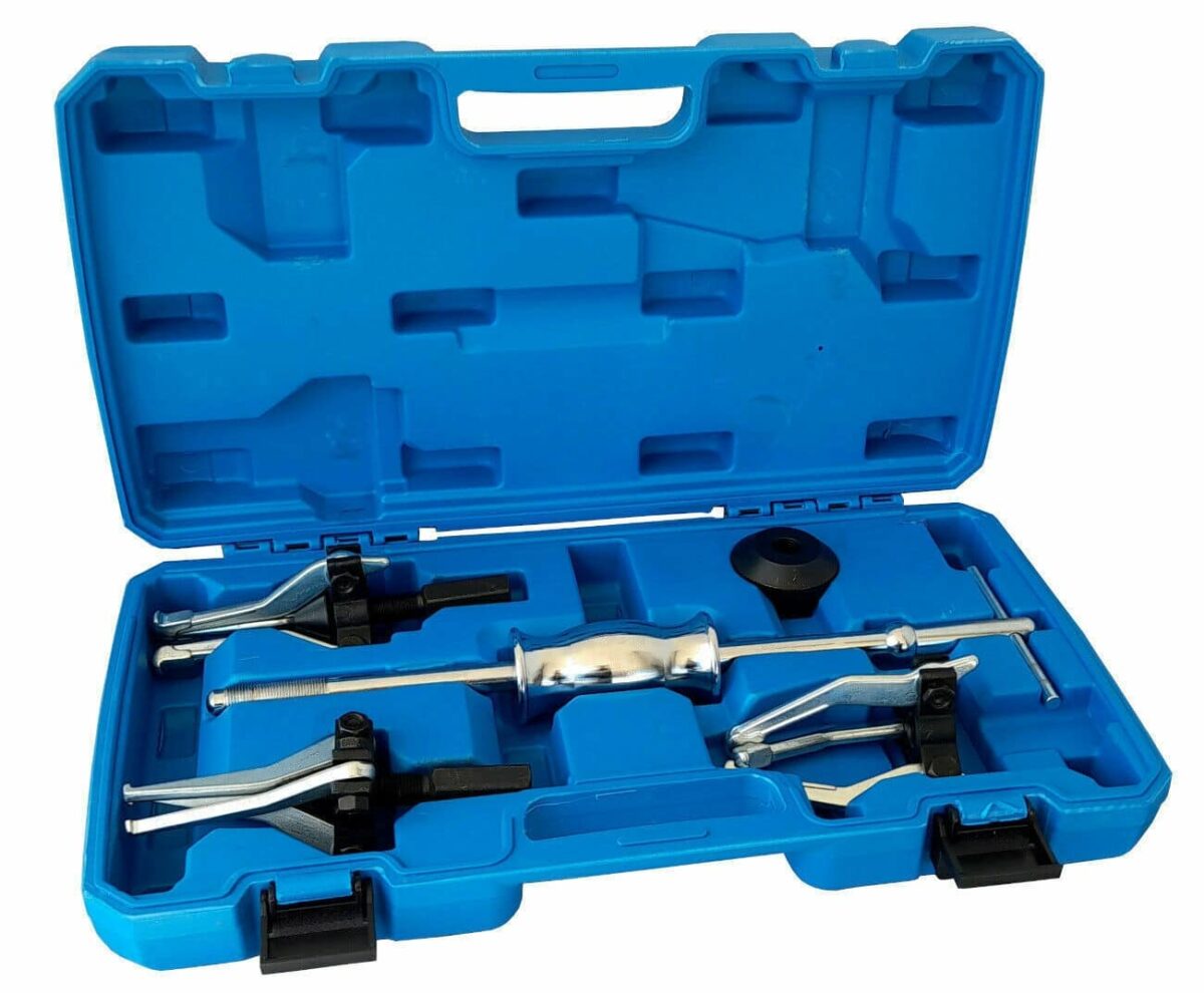 SET 5 ESTRATTORI CUSCINETTI INTERNI ESTERNI MARTELLO SCORREVOLE 3 GRIFFE 352 - immagine 2