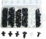 ACCESSORI CLIP 100 PZ INCASTRO CARROZZERIA FERMI PARAURTI PANNELLI PORTIERE 244