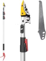 FORBICE SVETTATOIO POTATURA RACCOGLI FRUTTA ASPARAGI TELESCOPICA ALLUNGABILE 1,75 3 MT 864x/ho - immagine 3