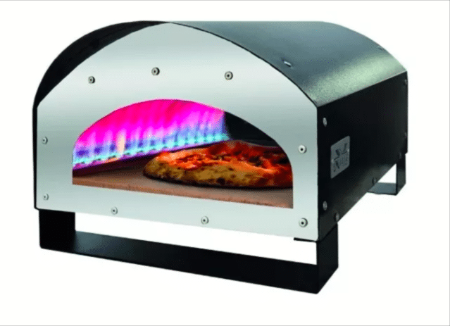 forno pizza gas FORNO PIZZA PIZZE GAS GPL PORTATILE CUCINA CM 45x60x32 H ACCIAO INOX 941 mil - immagine 1