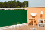 TELO COPERTURA FRANGIVISTA PVC CM 90x600 RECINZIONE BALCONE VERDE 346df