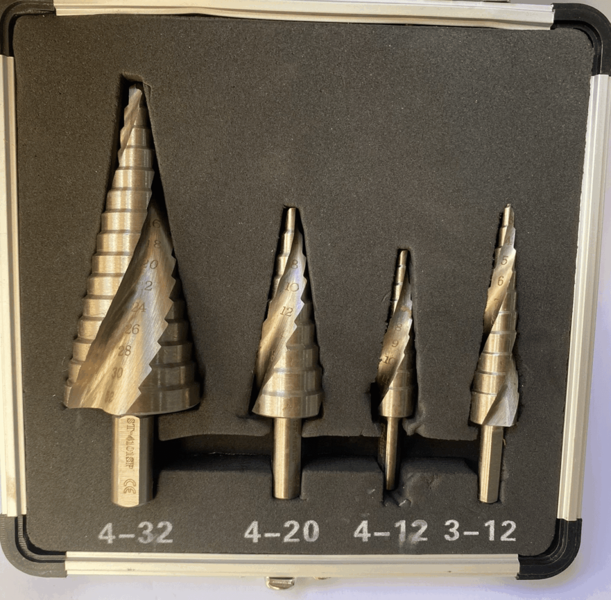 Ruote girevoli carrello 4 pz rotelle carrelli con senza freno 100mm portata 320 kg ara - immagine 4