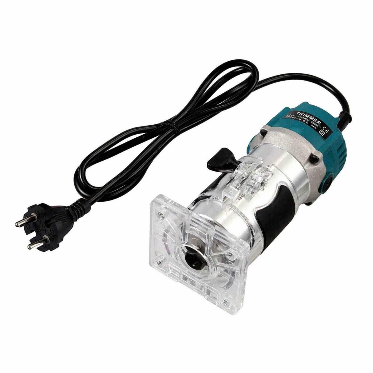 KIT FRESATRICE VERTICALE FRESA CON PIANO RIFILATORE PANTOGRAFO LEGNO 800W 6 8 MM - immagine 5