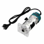 FRESATRICE VERTICALE FRESA RIFILATORE PANTOGRAFO LEGNO A MANO 800 W 6 MM 3703 - immagine 3