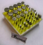 FRESE FRESA DIAMANTATE DIAMANTATA DRIMEL DREMEL MINUTENSILE 50 PZ GAMBO 3 MM M.2