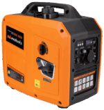 Generatore di corrente inverter silenziato silenzioso 2.8 Kw 2800 W portatile motore benzina 4 tempi 358ev - immagine 2