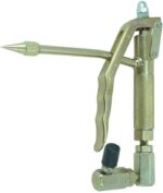 INGRASSATORE PNEUMATICO ARIA A BARILE BIDONE 12 LT PISTOLA SERBATOIO GRASSO 011 - immagine 8