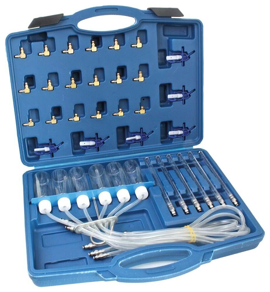 iniet TESTER INIETTORE INIETTORI ADATTATORE COMMON RAIL UNIVERSALE DIESEL GASOLIO 098s - immagine 1