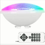 LAMPADA FARO FARETTO LUCE LED 24W PISCINA 6000K LUCE FREDDA+RGB IP68 PAR56 564F