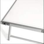 LETTINO MARE PRENDISOLE SPIAGGIA PISCINA ALLUMINIO PARASOLE REGOLABILE GIARINO BIANCO 530 - immagine 2