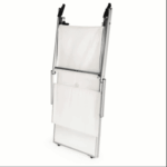 LETTINO MARE PRENDISOLE SPIAGGIA PISCINA ALLUMINIO PARASOLE REGOLABILE GIARINO BIANCO 530 - immagine 3