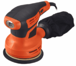 Levigatrice roto orbitale 280 w rotorbitale elettrica disco 125mm aspiratore 485ev - immagine 4