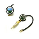 MANOMETRO DIGITALE PRESSIONE GOMME PNEUMATICI MISURATORE 1/4 " GOMMA 220 PSI 301 - immagine 2