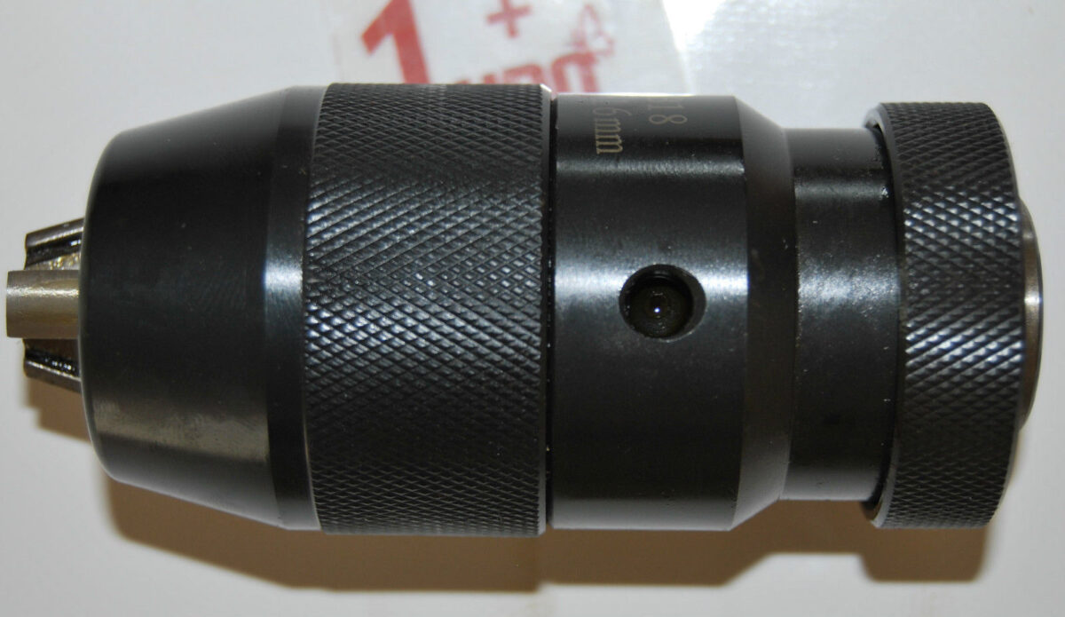 MANDRINO PER TORNIO AUTOSERRANTE ATTACCO B18/1-16 MM trapano colonna con codolo - immagine 2