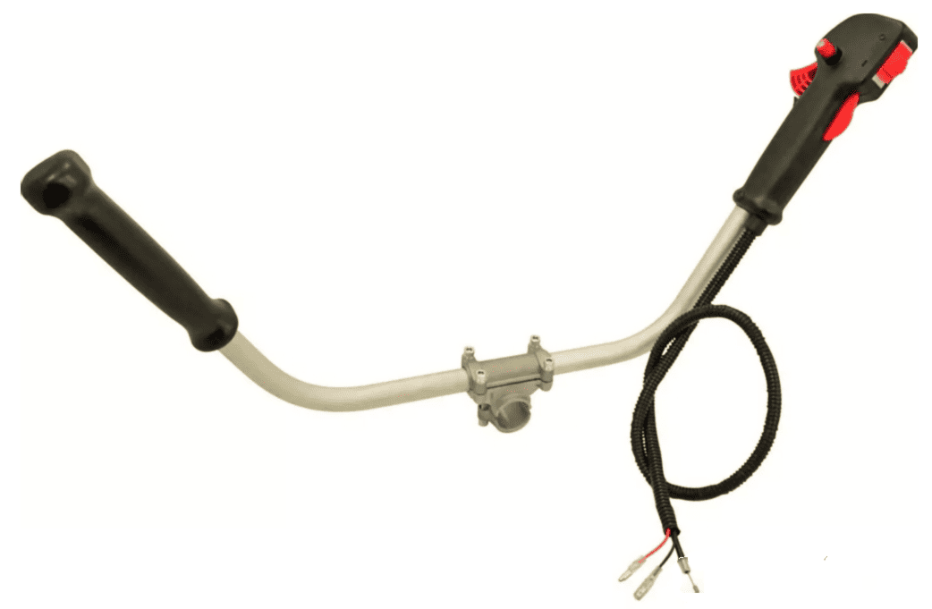 manubrio MANUBRIO COMPLETO MANIGLIA ACCELLERATORE DECESPUGLIATORE TAGLIAERBA ATT. 26 MM X - immagine 1