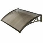 PENSILINA TETTOIA POLICARBONATO ALVEOLARE PLEXIGLAS COPERTURA 120x80 cm MARR 761 - immagine 3