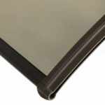 PENSILINA TETTOIA POLICARBONATO COMPATTA PLEXIGLAS COPERTURA 120x80 cm MARR 563 - immagine 4