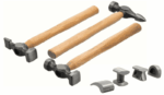 Kit martelli e tassi per riparazione auto carrozzeria carrozziere 7 pz 908to