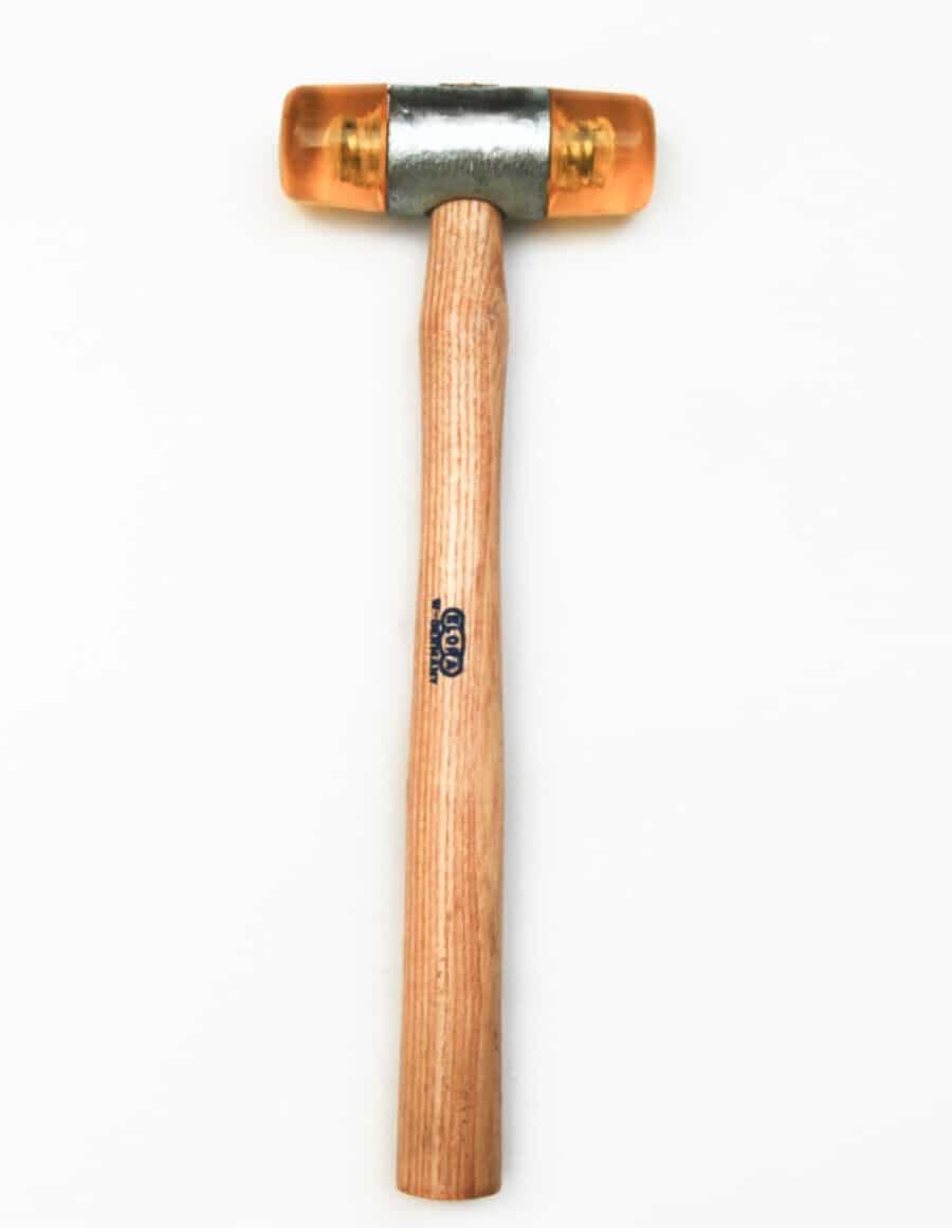 martello 100g MARTELLO MAZZUOLA MAZZUOLO MAZZOLA 100 GR GRAMMI PUNTALI BATTENTI TEFLON PIC - immagine 1