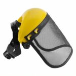 MASCHERA SCUDO PROTEZIONE OCCHI VISIERA DECESPUGLIATORE TAGLIAERBA GIARDINAGGIO - immagine 3