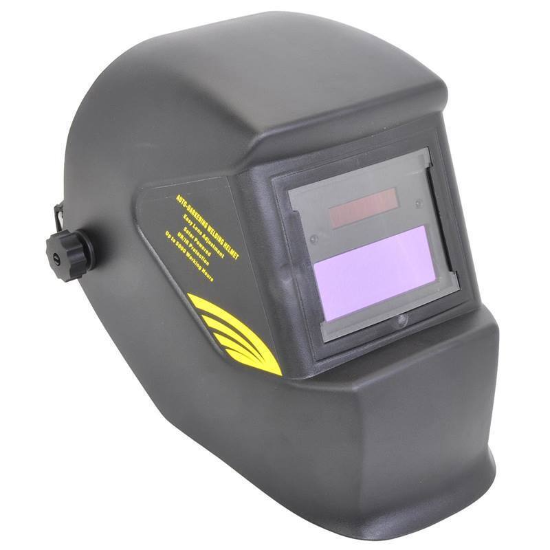 maschera saldatura MASCHERA CASCO SALDATURA AUTOMATICA AUTOSCURANTE SALDARE DISPLAY LCD 877sa - immagine 1