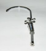 MISCELATORE RUBINETTO LAVELLO CUCINA CAMPER BARCA ESTRAIBILE CURVO SOTTILE 712 - immagine 3