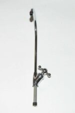 MISCELATORE RUBINETTO LAVELLO CUCINA CAMPER BARCA ESTRAIBILE CURVO SOTTILE 712 - immagine 4